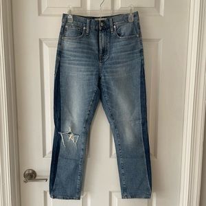 Madewell High Rise Slim Boyjean